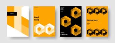 Yaratıcı Flyer Düzeni. Soyut Broşür Şablonu. İzole Arkaplan Tasarımı. Pankart. Poster. Rapor verin. İş sunumu. Kitap kapağı. Dergi. Haber bülteni. Marka Kimliği. Günlük. Portföy