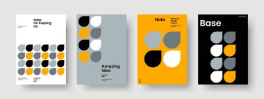 Geometrik Rapor Düzeni. Yaratıcı Broşür Tasarımı. Soyut Arkaplan Şablonu. El ilanı. İş sunumu. Kitap kapağı. Poster. Pankart. El ilanı. Haber bülteni. Katalog. Günlük. Not Defteri