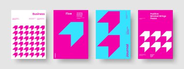Soyut İş Sunumu Tasarımı. Yaratıcı Sancak Şablonu. Geometrik Broşür Düzeni. Poster. El ilanı. Geçmişi. Kitap kapağı. Rapor verin. Marka Kimliği. Portföy. Reklamcılık. Not defteri. Katalog