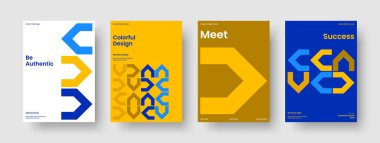 Modern İş Sunumu Mizanpajı. Geometrik Broşür Tasarımı. Yaratıcı Flyer Şablonu. Kitap kapağı. Geçmişi. Poster. Pankart. Rapor verin. Günlük. Portföy. Marka Kimliği. Reklamcılık. Broşür