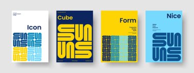 Geometrik Bayrak Tasarımı. Yaratıcı İş Sunum Şablonu. Soyut Kitap Kapağı Düzeni. Broşür. Poster. Geçmişi. Rapor verin. El ilanı. Broşür. El ilanı. Not defteri. Katalog. Dergi