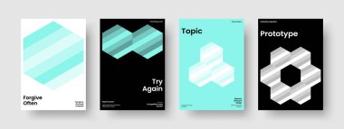 Soyut Flyer Düzeni. Geometrik İş Sunum Şablonu. İzole Rapor Tasarımı. Kitap kapağı. Broşür. Pankart. Geçmişi. Poster. Katalog. Not defteri. Günlük. Marka Kimliği. Dergi