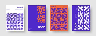 Yaratıcı İş Sunumu Tasarımı. İzole Rapor Şablonu. Soyut Arkaplan Düzeni. Kitap kapağı. Broşür. El ilanı. Poster. Pankart. Dergi. Katalog. Broşür. El ilanı. Portföy. Günlük