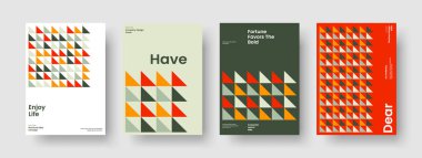 Yaratıcı Kitap Kapağı Düzeni. Geometrik Poster Tasarımı. Modern Banner Şablonu. El ilanı. Broşür. İş sunumu. Geçmişi. Rapor verin. Marka Kimliği. Reklamcılık. Portföy. Katalog. Broşür