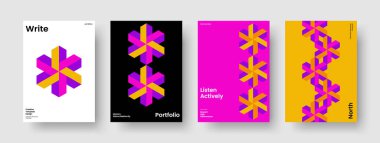 Soyut İş Sunum Düzeni. İzole Poster Şablonu. Yaratıcı Rapor Tasarımı. El ilanı. Geçmişi. Pankart. Kitap kapağı. Broşür. Marka Kimliği. Günlük. Dergi. Broşür. Haber bülteni