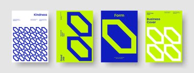 Yaratıcı Broşür Düzeni. Soyut İş Sunumu Tasarımı. Geometrik Poster Şablonu. Kitap kapağı. Rapor verin. Pankart. El ilanı. Geçmişi. Günlük. Portföy. Broşür. Katalog. Marka Kimliği