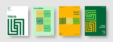 Yaratıcı Flyer Düzeni. Modern Rapor Tasarımı. Soyut Arkaplan Şablonu. Broşür. İş sunumu. Poster. Kitap kapağı. Pankart. Katalog. Portföy. Reklamcılık. Broşür. Günlük. El ilanı