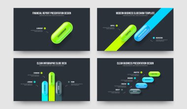 Servis Showcase 1-2-3-4 Adım Diyagram Kaydırma Planı Vektör Resimleri Paketi. Proje Başlatma 1234 Element Bilgi Slayt Gösterisi Şablonu Koleksiyonu.