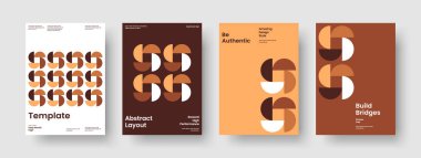 İzole Broşür Şablonu. Geometrik Arkaplan Düzeni. Yaratıcı Flyer Tasarımı. İş sunumu. Rapor verin. Poster. Pankart. Kitap kapağı. Broşür. Marka Kimliği. Dergi. Broşür. Günlük