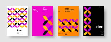 Geometrik Kitap Kapağı Şablonu. Modern Poster Tasarımı. İzole Broşür Planı. El ilanı. Pankart. Geçmişi. Rapor verin. İş sunumu. Marka Kimliği. Portföy. Reklamcılık. Broşür. Haber bülteni