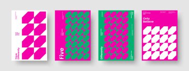 Soyut Arkaplan Şablonu. Geometrik Rapor Düzeni. İzole Flyer Tasarımı. Kitap kapağı. Poster. Pankart. İş sunumu. Broşür. Katalog. Haber bülteni. Reklamcılık. Marka Kimliği. Broşür