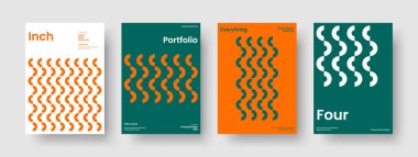 Yaratıcı Sancak Şablonu. Modern İş Sunumu Mizanpajı. Soyut Arkaplan Tasarımı. Rapor verin. Poster. El ilanı. Kitap kapağı. Broşür. Marka Kimliği. Haber bülteni. Günlük. Katalog. Reklamcılık