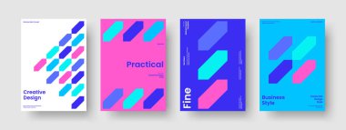 Modern Kitap Kapağı Şablonu. Yaratıcı Rapor Düzeni. Soyut Sancak Tasarımı. El ilanı. İş sunumu. Broşür. Poster. Geçmişi. Portföy. Broşür. Marka Kimliği. Katalog. Dergi