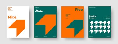 Yaratıcı Sancak Düzeni. İzole Rapor Şablonu. Geometrik İş Sunumu Tasarımı. El ilanı. Kitap kapağı. Broşür. Poster. Geçmişi. Marka Kimliği. Reklamcılık. Portföy. Katalog. Broşür