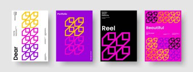 Geometrik Broşür Düzeni. Modern Banner Şablonu. İzole Arkaplan Tasarımı. El ilanı. Rapor verin. Kitap kapağı. İş sunumu. Poster. Not defteri. Dergi. Marka Kimliği. Reklamcılık. Günlük