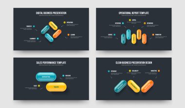 Pazarlama Tahminleri: Dört Beş İki Üç Element Diyagram Slayt Gösterisi Tasarım Vektörü İllüstrasyon Koleksiyonu. Ürün Planı 4523 Seçenek Bilgisel Şablon Ayarları.