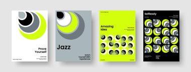 Yaratıcı İş Sunum Şablonu. Modern Arkaplan Tasarımı. Geometrik Broşür Düzeni. El ilanı. Poster. Kitap kapağı. Rapor verin. Pankart. Haber bülteni. Katalog. Dergi. Broşür. Günlük. El ilanı