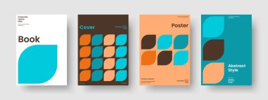 İzole Rapor Düzeni. Yaratıcı İş Sunumu Tasarımı. Modern Arkaplan Şablonu. Poster. Broşür. Pankart. El ilanı. Kitap kapağı. Reklamcılık. Dergi. Günlük. Broşür. El ilanı