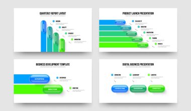 Piyasa Portföyü Dört Beş İki Üç Basamaklı Diyagram Çerçeve Tasarım Vektör Çizim Koleksiyonu. Dijital Genel Görünüm 4523 Element Bilgisel Slayt Gösterisi Düzenlemesi.