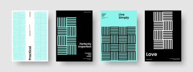 Geometrik Broşür Tasarımı. İzole edilmiş Flyer Şablonu. Modern İş Sunumu Mizanpajı. Rapor verin. Kitap kapağı. Poster. Geçmişi. Pankart. El ilanı. Not defteri. Marka Kimliği. Dergi. Günlük