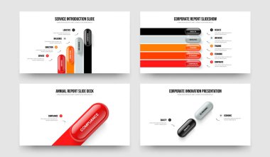 Dijital Görsel Görselleştirme Dört Beş Bir İki Seçenek Bilgilendirme Sunum Düzeni Vektör İllüstrasyon Koleksiyonu. Yaratıcı Gösteri 4512 Adım Diyagram Çerçeve Tasarımı.