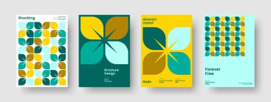 İzole edilmiş İş Sunumu Tasarımı. Geometrik Rapor Düzeni. Modern Poster Şablonu. Geçmişi. El ilanı. Pankart. Kitap kapağı. Broşür. El ilanı. Haber bülteni. Portföy. Dergi. Günlük