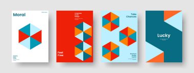 Modern Flyer Düzeni. Soyut Arkaplan Tasarımı. Geometrik Sancak Şablonu. Kitap kapağı. Poster. İş sunumu. Broşür. Rapor verin. Marka Kimliği. Portföy. Dergi. Not defteri. Katalog