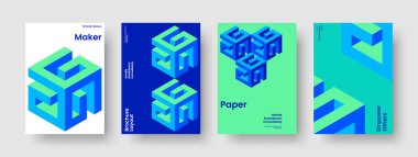 Yaratıcı Kitap Kapağı Tasarımı. Geometrik Broşür Şablonu. Modern Arkaplan Düzeni. Pankart. İş sunumu. El ilanı. Rapor verin. Poster. Portföy. Haber bülteni. Reklamcılık. Günlük. Dergi