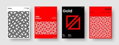 Geometrik Broşür Şablonu. Soyut İş Sunumu Tasarımı. İzole edilmiş Flyer düzeni. Pankart. Poster. Rapor verin. Geçmişi. Kitap kapağı. Broşür. El ilanı. Haber bülteni. Not defteri. Dergi