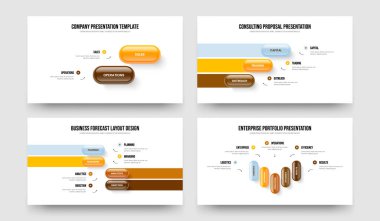 Atılgan İcat İki Üç Dört Beş Adım Diyagram Kaydırma Şablonu Çizim Paketi. Görsel Geliştirme 2345 Element Bilgi Çerçeve Düzeni Koleksiyonu.