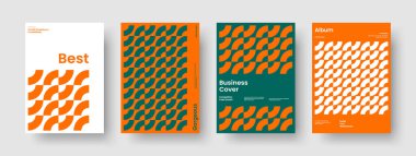 Modern İş Sunumu Mizanpajı. Yaratıcı Sancak Tasarımı. İzole Rapor Şablonu. Broşür. Kitap kapağı. El ilanı. Geçmişi. Poster. Portföy. El ilanı. Marka Kimliği. Broşür. Günlük