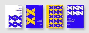 Modern Poster Şablonu. Geometrik Sancak Düzeni. İzole edilmiş İş Sunumu Tasarımı. Kitap kapağı. Geçmişi. Rapor verin. El ilanı. Broşür. Katalog. Günlük. Dergi. Marka Kimliği. Broşür