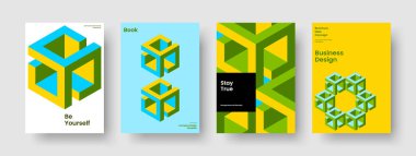 Yaratıcı Broşür Şablonu. Modern İş Sunumu Mizanpajı. Soyut Kitap Kapağı Tasarımı. Geçmişi. El ilanı. Pankart. Poster. Rapor verin. Portföy. Marka Kimliği. Reklamcılık. Broşür. Katalog