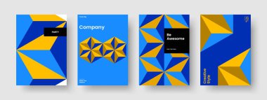 Yaratıcı İş Sunum Şablonu. İzole Broşür Planı. Geometrik Kitap Kapağı Tasarımı. Pankart. Poster. El ilanı. Rapor verin. Geçmişi. Broşür. Katalog. Marka Kimliği. Dergi. Portföy