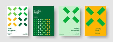 Geometrik Flyer Tasarımı. İzole Poster Şablonu. Soyut Broşür Düzeni. Kitap kapağı. Pankart. Geçmişi. İş sunumu. Rapor verin. Reklamcılık. Günlük. Haber bülteni. Not defteri. Broşür