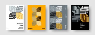 Soyut Broşür Tasarımı. Geometrik Sancak Şablonu. İzole edilmiş Flyer düzeni. Rapor verin. Geçmişi. Kitap kapağı. Poster. İş sunumu. Dergi. Günlük. Portföy. Marka Kimliği. Katalog