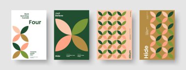 Geometrik Kitap Kapağı Düzeni. Soyut Rapor Tasarımı. İzole iş sunum şablonu. El ilanı. Geçmişi. Poster. Broşür. Pankart. El ilanı. Reklamcılık. Not defteri. Broşür. Marka Kimliği