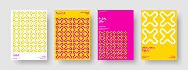 Geometrik Bayrak Tasarımı. İzole edilmiş Flyer düzeni. Yaratıcı Poster Şablonu. İş sunumu. Broşür. Rapor verin. Geçmişi. Kitap kapağı. Marka Kimliği. Broşür. Katalog. El ilanı. Günlük