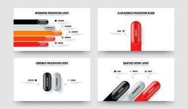 Satış Stratejisi 5123 Seçenek Diyagram Kaydırma Şablonu Paketi. Reklam Denetleme Beş Bir İki Üç Adım Bilgilendirme Sunumu Tasarım Vektörü İllüstrasyon Koleksiyonu.