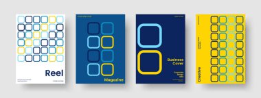 Yaratıcı Rapor Tasarımı. Soyut Flyer Düzeni. Geometrik Poster Şablonu. Geçmişi. Kitap kapağı. İş sunumu. Broşür. Pankart. Marka Kimliği. Broşür. Haber bülteni. Portföy. Günlük