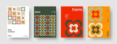 Yaratıcı Poster Düzeni. Geometrik Kitap Kapağı Tasarımı. Modern İş Sunum Şablonu. Rapor verin. Broşür. Pankart. Geçmişi. El ilanı. Dergi. El ilanı. Broşür. Portföy. Not defteri. Broşür