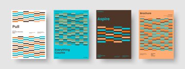 Geometrik Broşür Düzeni. Yaratıcı Rapor Tasarımı. İzole edilmiş Banner Şablonu. Kitap kapağı. Poster. Geçmişi. İş sunumu. El ilanı. Marka Kimliği. Dergi. Broşür. Günlük. Haber bülteni