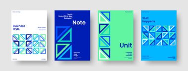Soyut Broşür Şablonu. Yaratıcı Kitap Kapağı Düzeni. Geometrik Bayrak Tasarımı. El ilanı. İş sunumu. Poster. Geçmişi. Rapor verin. Broşür. Marka Kimliği. El ilanı. Haber bülteni. Portföy