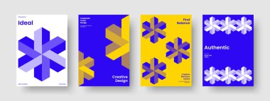 Yaratıcı İş Sunum Şablonu. Geometrik Rapor Tasarımı. İzole Poster Düzeni. Broşür. Geçmişi. Kitap kapağı. Pankart. El ilanı. Dergi. Reklamcılık. El ilanı. Marka Kimliği. Broşür