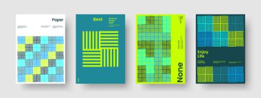 Soyut Arkaplan Düzeni. Geometrik İş Sunum Şablonu. Modern Poster Tasarımı. El ilanı. Rapor verin. Kitap kapağı. Pankart. Broşür. El ilanı. Not defteri. Katalog. Günlük. Broşür