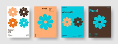 Yaratıcı Broşür Şablonu. Soyut Poster Düzeni. İzole edilmiş Bayrak Tasarımı. El ilanı. Geçmişi. Kitap kapağı. Rapor verin. İş sunumu. Marka Kimliği. Haber bülteni. Katalog. El ilanı. Günlük