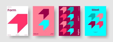 Geometrik Broşür Tasarımı. Soyut Kitap Kapağı Şablonu. İzole Rapor Düzeni. Geçmişi. El ilanı. Pankart. Poster. İş sunumu. Portföy. El ilanı. Broşür. Not defteri. Katalog