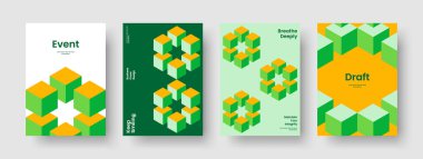 Geometrik Kitap Kapağı Şablonu. Soyut Sancak Tasarımı. Yaratıcı İş Sunumu Modeli. El ilanı. Geçmişi. Rapor verin. Poster. Broşür. Broşür. Not defteri. Broşür. Günlük. Marka Kimliği