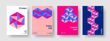 Soyut İş Sunum Düzeni. Geometrik Rapor Şablonu. İzole edilmiş Bayrak Tasarımı. Geçmişi. El ilanı. Kitap kapağı. Broşür. Poster. Not defteri. Dergi. Broşür. Günlük. Katalog. El ilanı