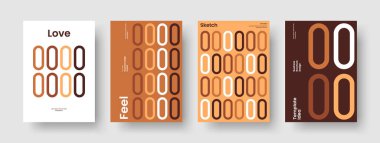 Yaratıcı Sancak Şablonu. Soyut Rapor Düzeni. Geometrik Broşür Tasarımı. Kitap kapağı. İş sunumu. Poster. El ilanı. Geçmişi. Günlük. Reklamcılık. Katalog. Portföy. Haber bülteni